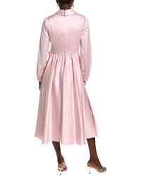 Badgley Mischka Wrap Full Skirt Day Dress
