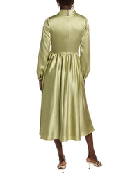 Badgley Mischka Wrap Full Skirt Day Dress