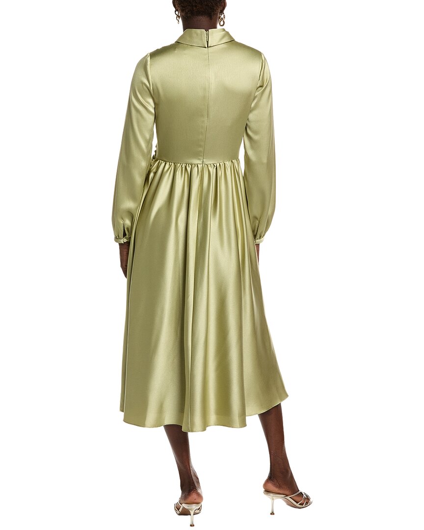 Badgley Mischka Wrap Full Skirt Day Dress
