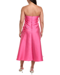 Badgley Mischka Gazar 3D Midi Dress