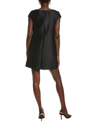 Badgley Mischka A-Line Beaded Scoop Cocktail Dress