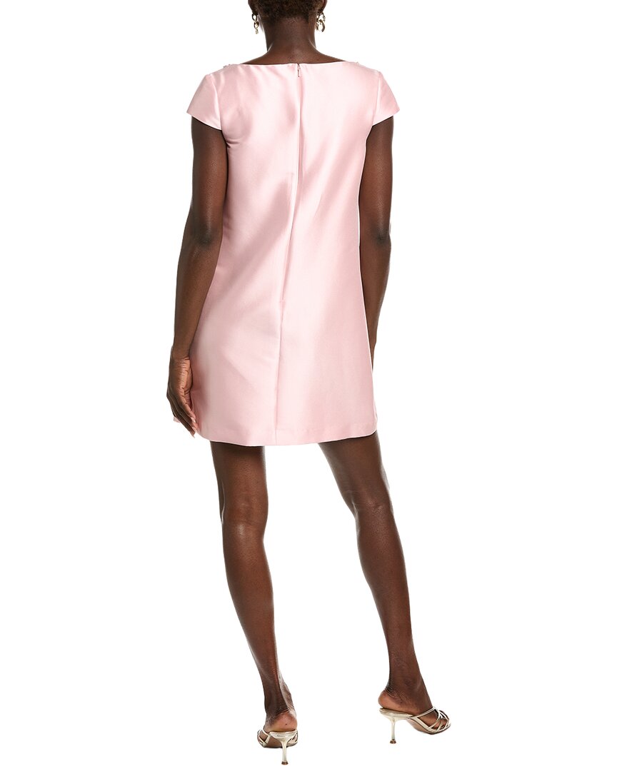 Badgley Mischka A-Line Beaded Scoop Cocktail Dress