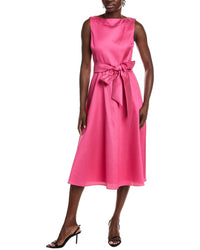 Badgley Mischka Gazar Boatneck Cocktail Dress