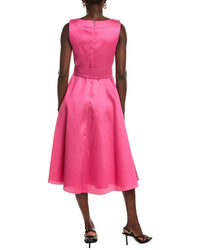 Badgley Mischka Gazar Boatneck Cocktail Dress