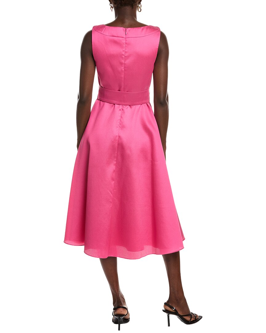 Badgley Mischka Gazar Boatneck Cocktail Dress
