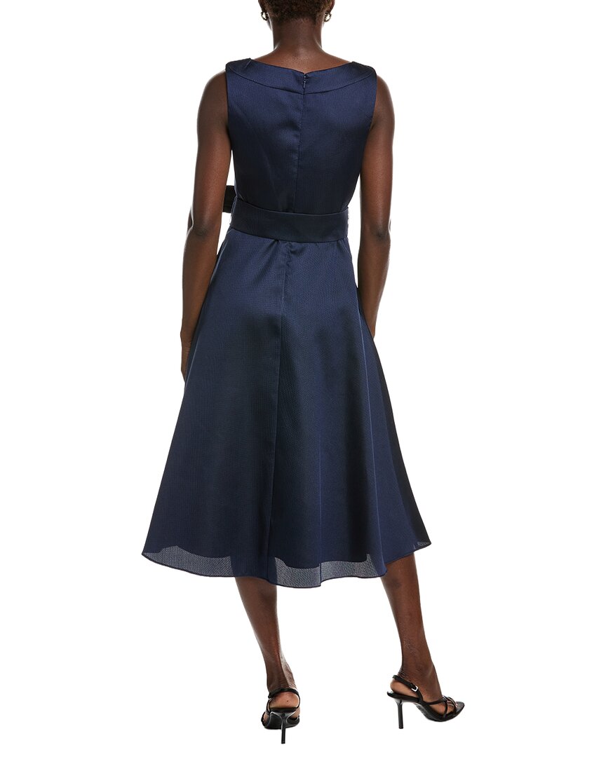 Badgley Mischka Gazar Boatneck Cocktail Dress