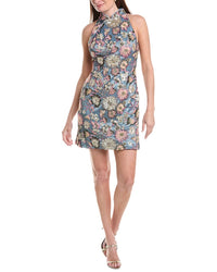 Rene Ruiz Halter Mini Dress