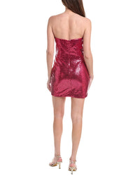 Rene Ruiz Strapless Bodycon Mini Dress