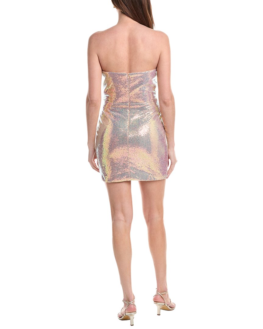 Rene Ruiz Strapless Bodycon Mini Dress