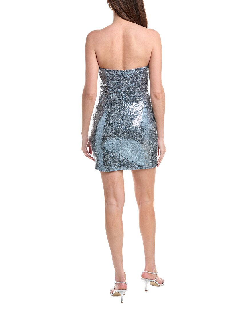 Rene Ruiz Strapless Bodycon Mini Dress