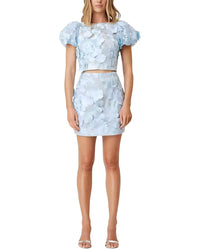 Emma Way 2Pc Blouse & Skirt Set