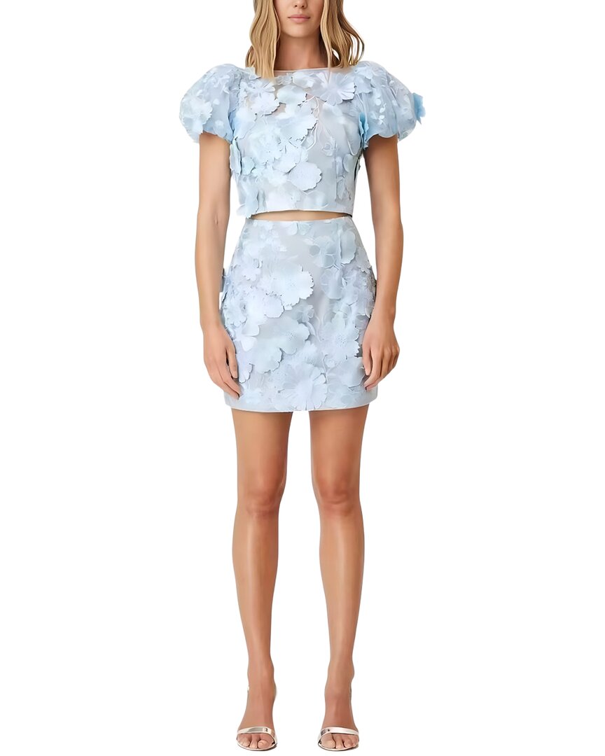 Emma Way 2Pc Blouse & Skirt Set