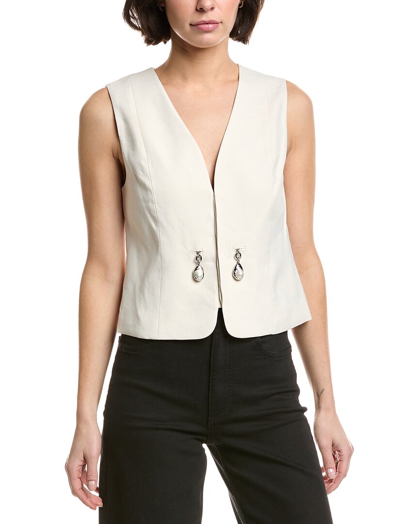 A.L.C. Leo Linen-Blend Vest