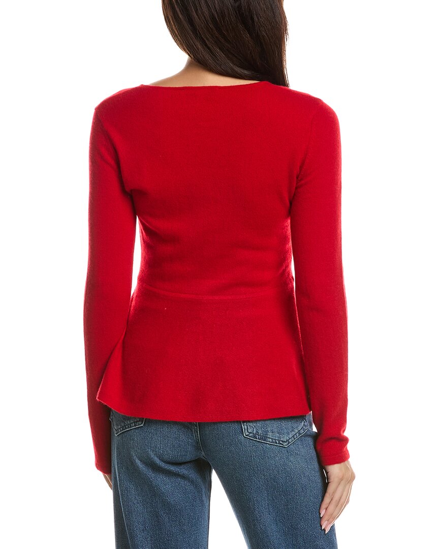 THE CASHMERE PROJECT The Cashmere Project Peplum Cashmere Top