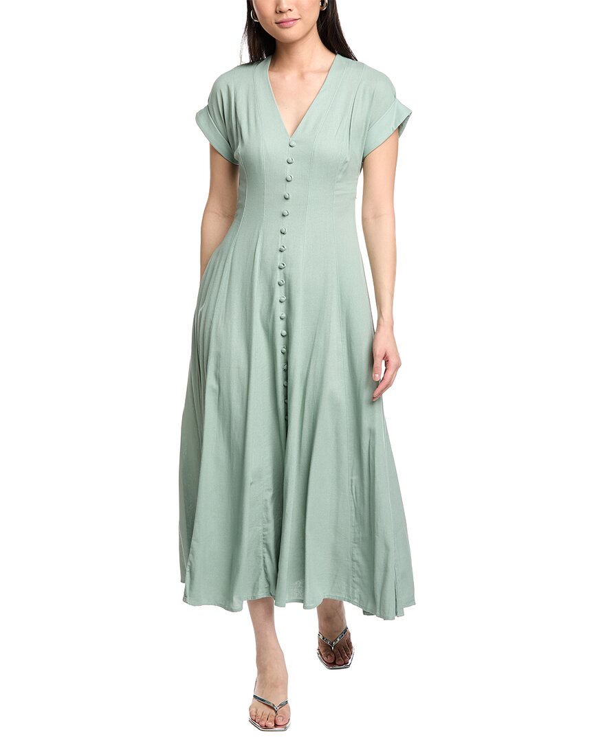 Taylor Linen-Blend Maxi Dress
