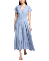 Taylor Linen-Blend Maxi Dress