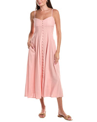 Taylor Taylor Solid Midi Dress