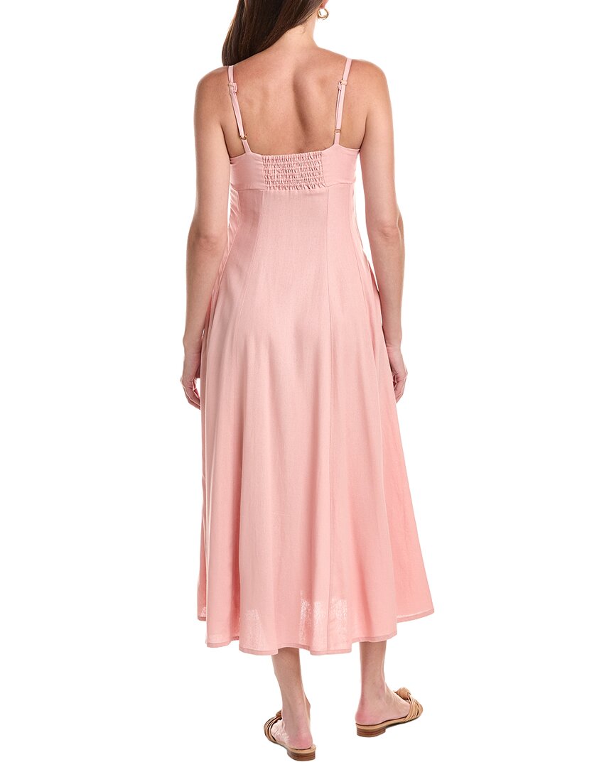 Taylor Taylor Solid Midi Dress