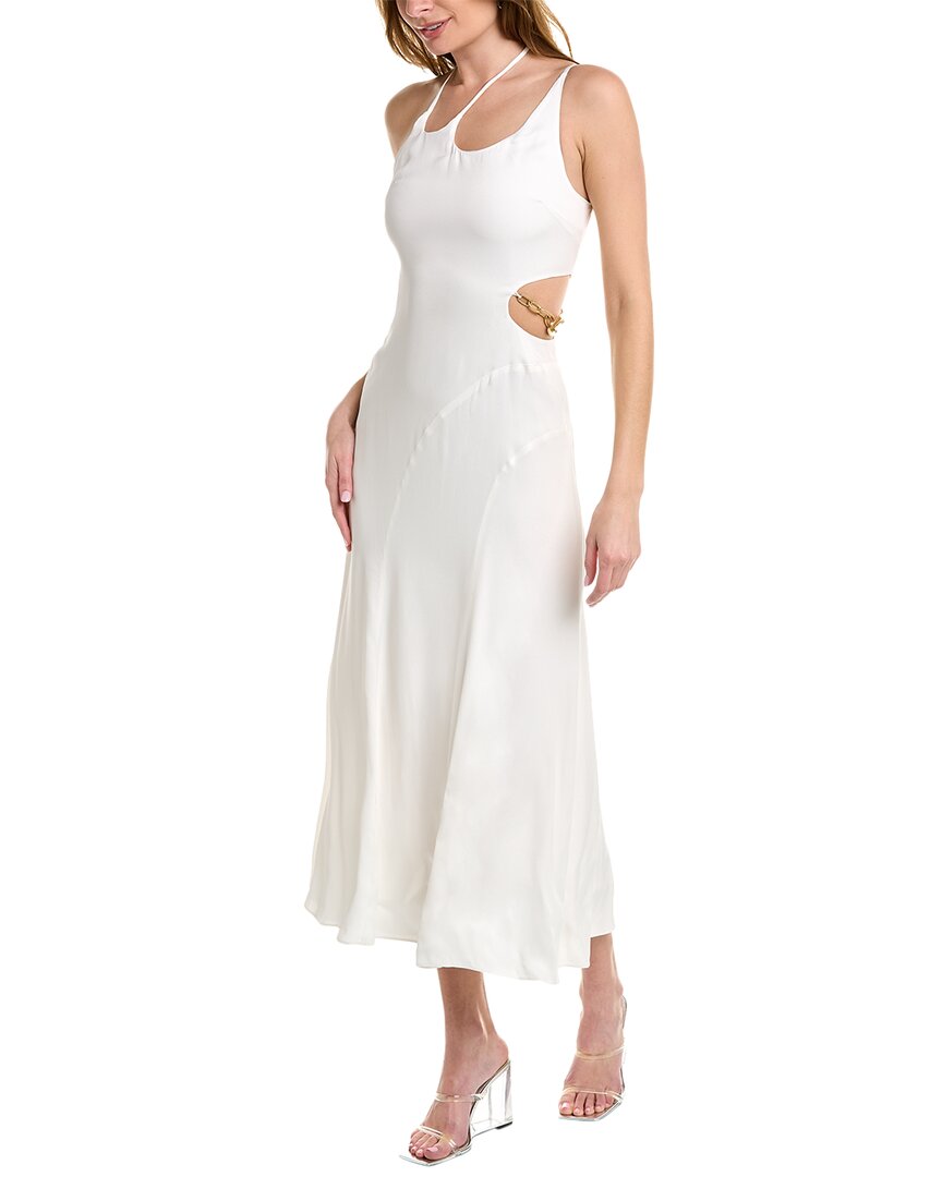 Simkhai Morena Maxi Dress White 2