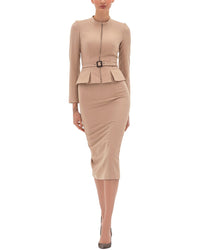Bgl 2Pc Blazer & Skirt Set