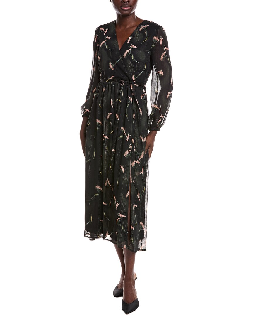 Laundry By Shelli Segal Surplice Midi Dress