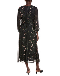 Laundry By Shelli Segal Surplice Midi Dress
