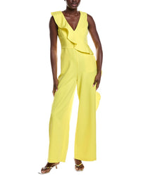 Laundry By Shelli Segal Ruffle Jumpsuit