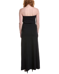 Susana Monaco Blouson Tube Maxi Dress
