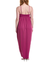 Susana Monaco String Pleated Maxi Dress