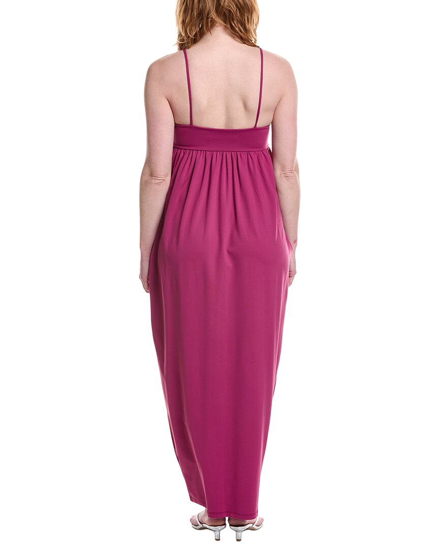 Susana Monaco String Pleated Maxi Dress