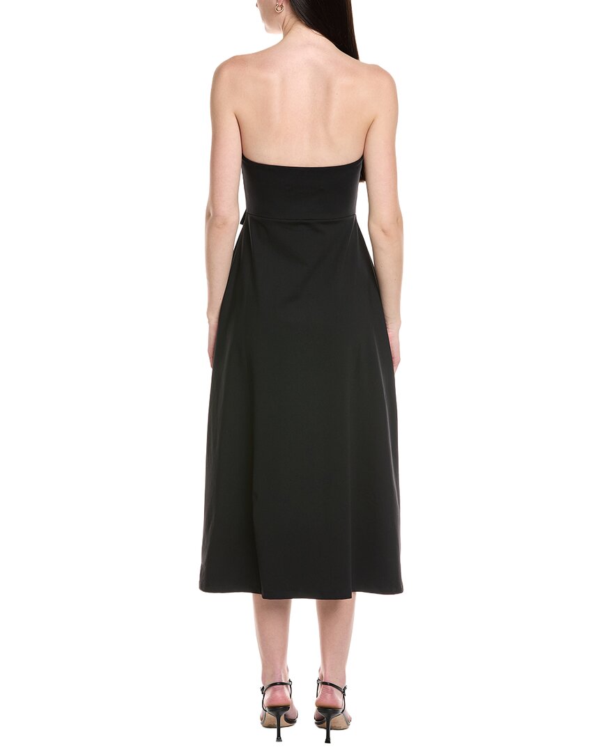 Susana Monaco Strapless Bow Midi Dress