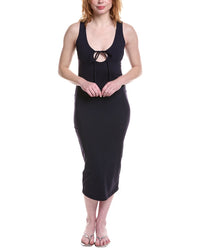 Susana Monaco Circle Front Tank Midi Dress