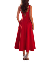 Salma Woo Midi Dress