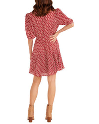 Minkpink Annie Puff Sleeve Mini Dress