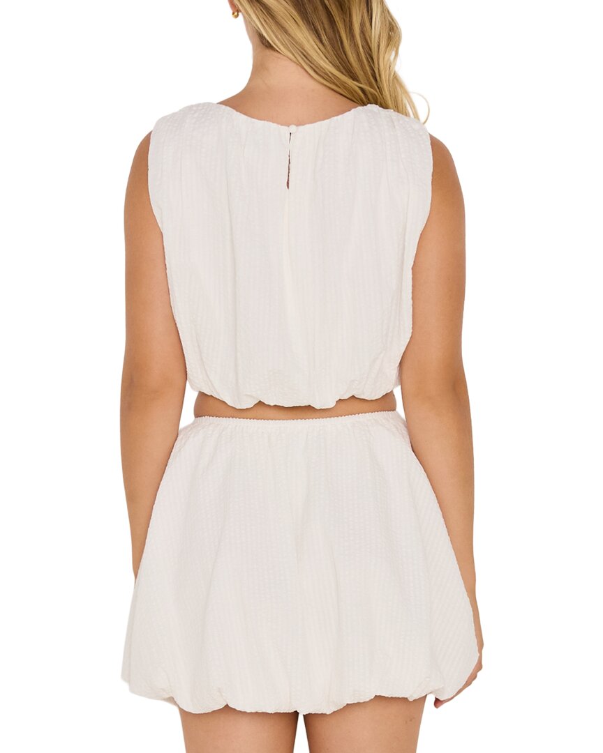 Minkpink Alexa Bubble Crop Top