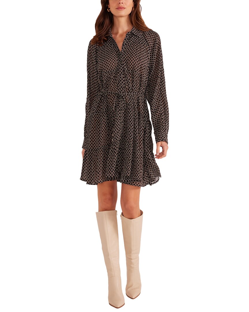 Minkpink Lydia Tiered Shirt Dress