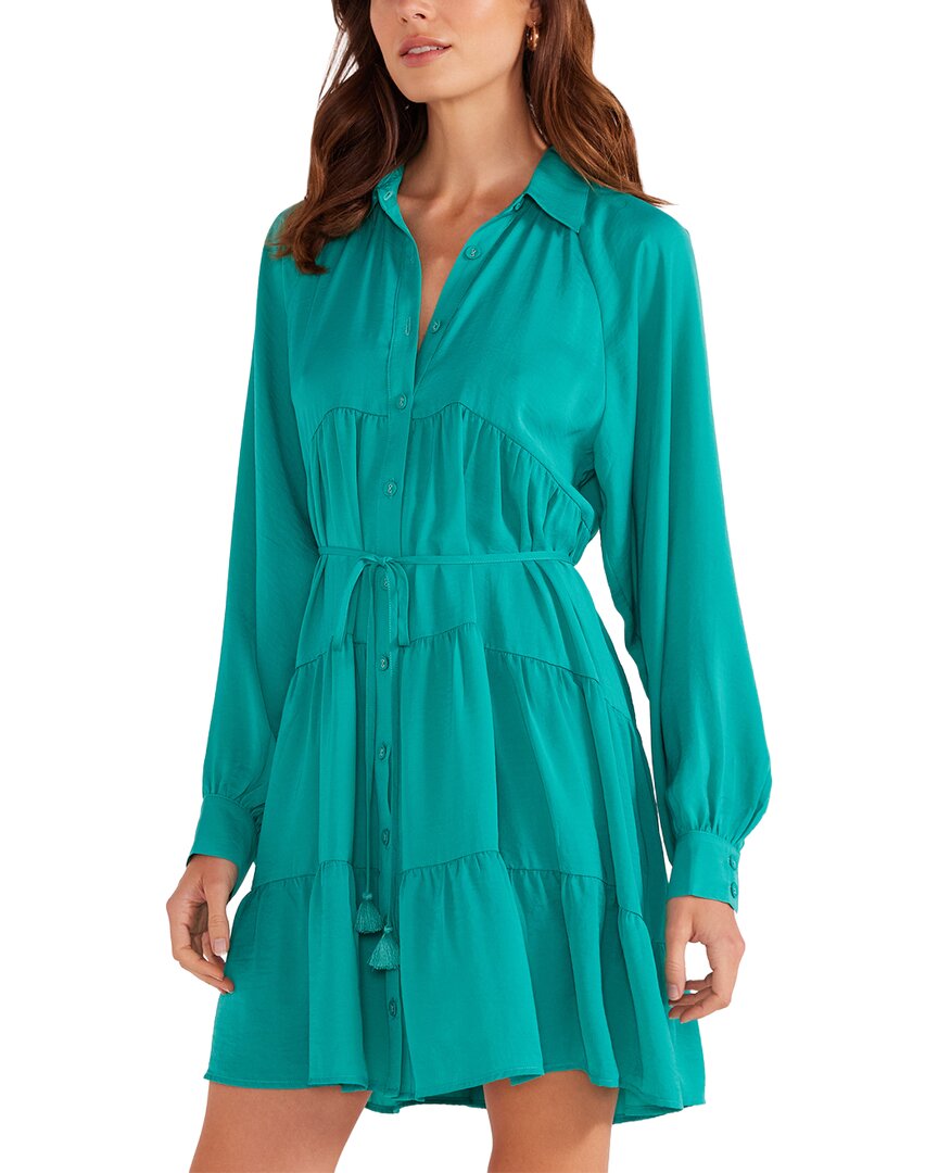 Minkpink Emma Tiered Shirt Dress
