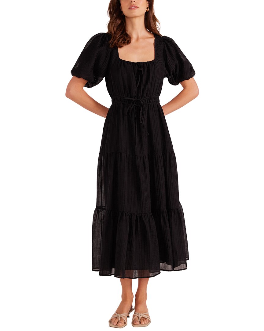 Minkpink Amy Tiered Midi Dress