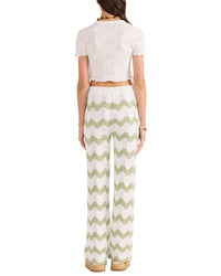 Minkpink Jayden Crochet Wave Pant