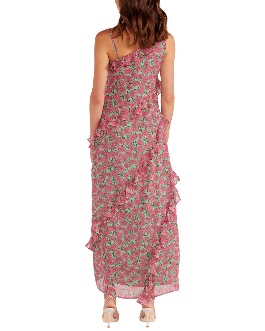 Minkpink Grace One Shoulder Maxi Dress