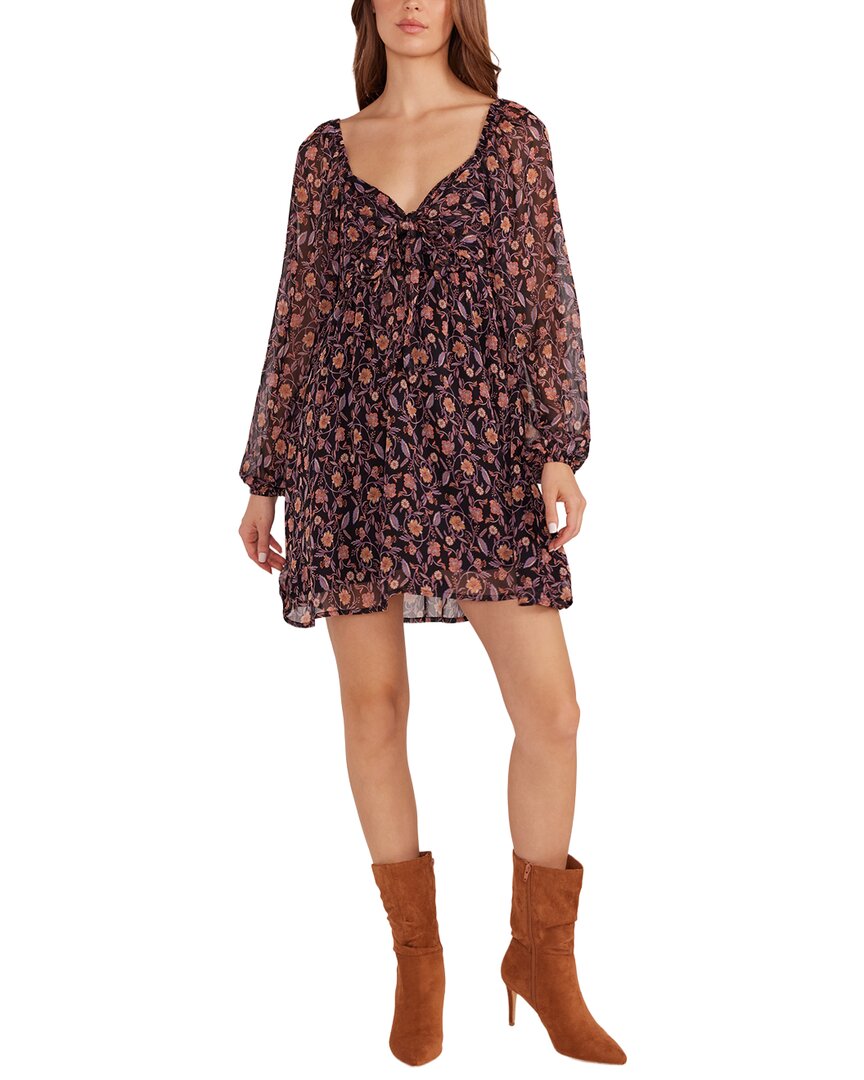 Minkpink Regal Babydoll Mini Dress