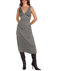 Minkpink Nova Bias Slip Midi Dress