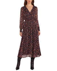 Minkpink Regal Godet Panel Midi Dress