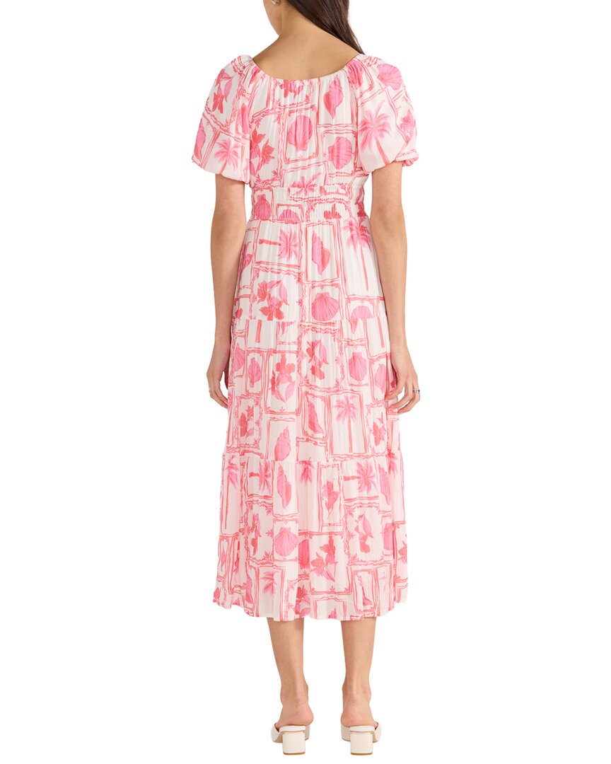 Minkpink Bria Puff Sleeve Midi Dress