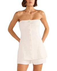 Minkpink Elora Knit Bustier Top