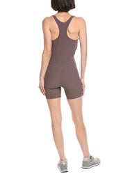 Beyond Yoga Routine Ribbed 5In Biker Jumpsuit