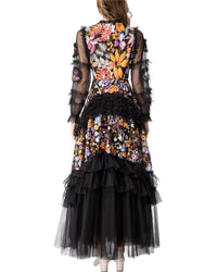 Burryco Black Maxi Dress