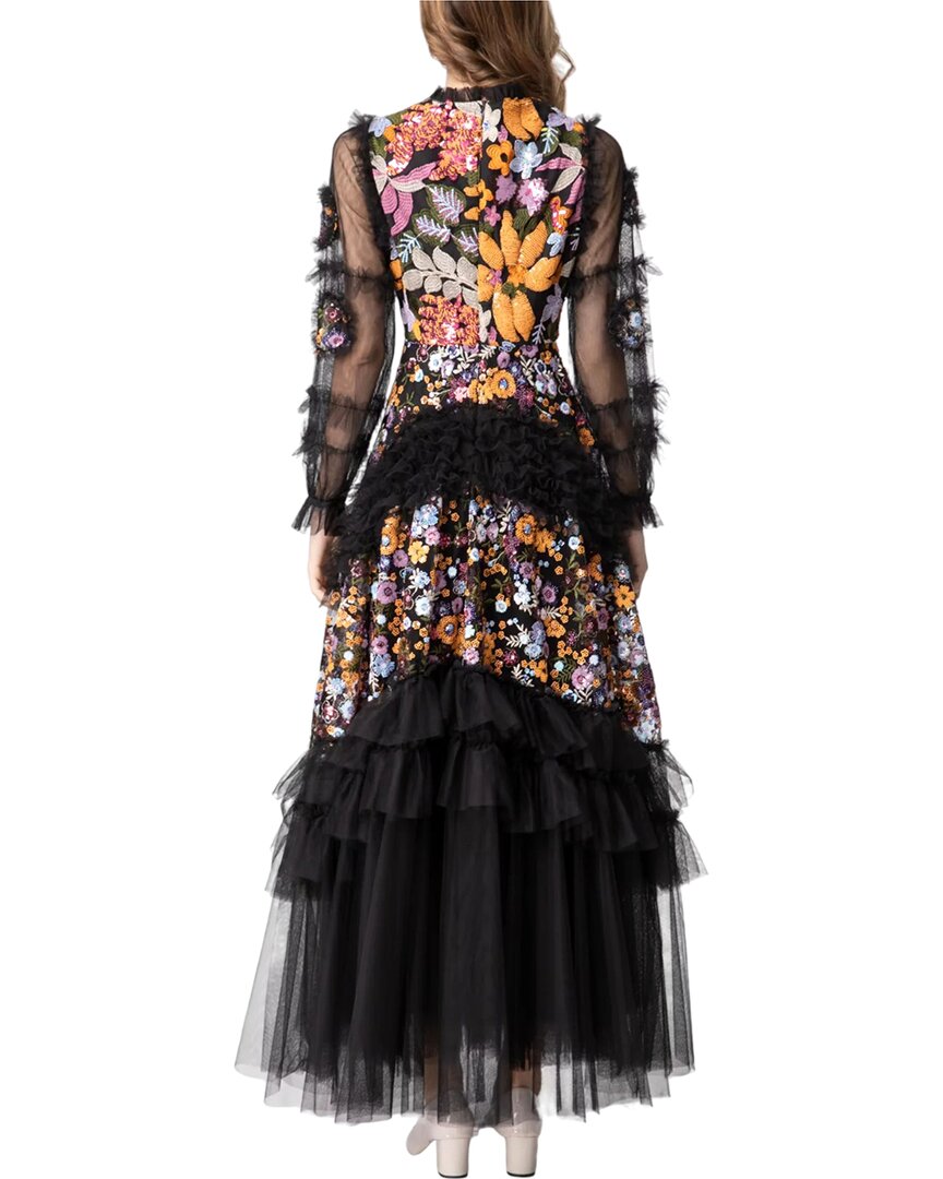 Burryco Black Maxi Dress