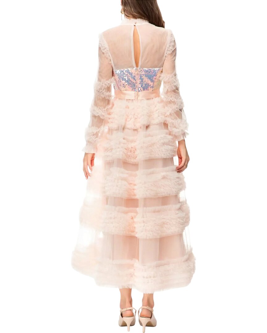 Burryco Pink Maxi Dress