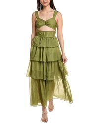 Moonsea Sleeveless Midi Dress